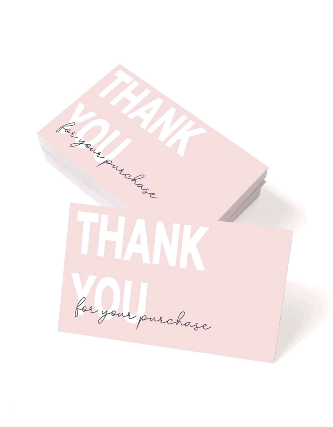 Thank you Cards B (pack of 10) – prettynew.sa